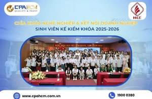 ĐẦU TƯ CHO TƯƠNG LAI NGHỀ NGHIỆP: CPA HCM CAM KẾT VÀ ĐỒNG HÀNH CÙNG SINH VIÊN KẾ KIỂM 2025-2026